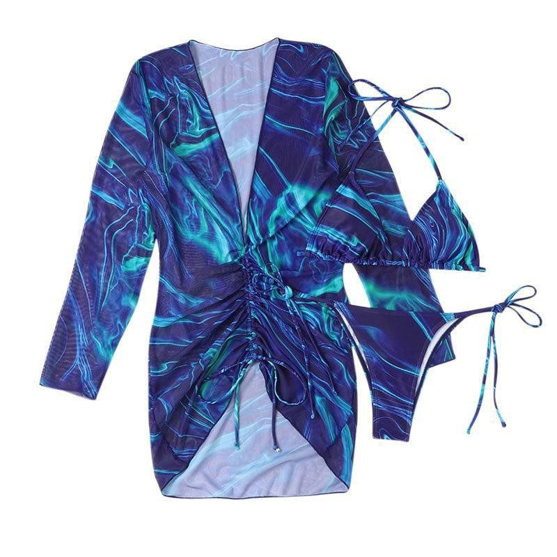 Women's Swimsuit and Sheer Beach Cover-Up
