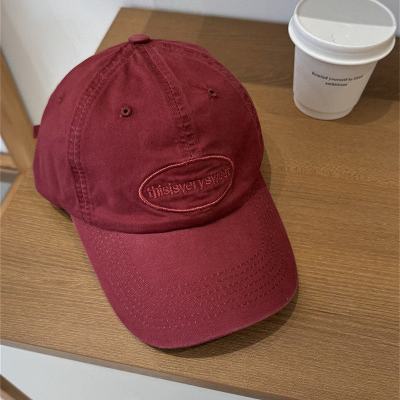 Men's Casual Distressed Cotton Baseball Cap