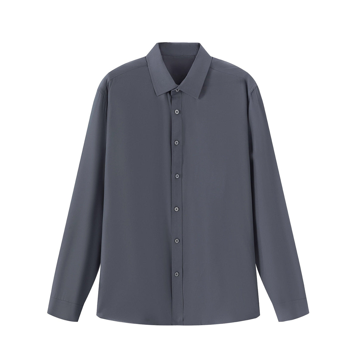 Women's Elegant Long-Sleeve Shirt in High-Quality Fabric with Slim Fit