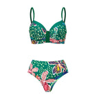 Women's Swimsuit Set with Colorful Pattern