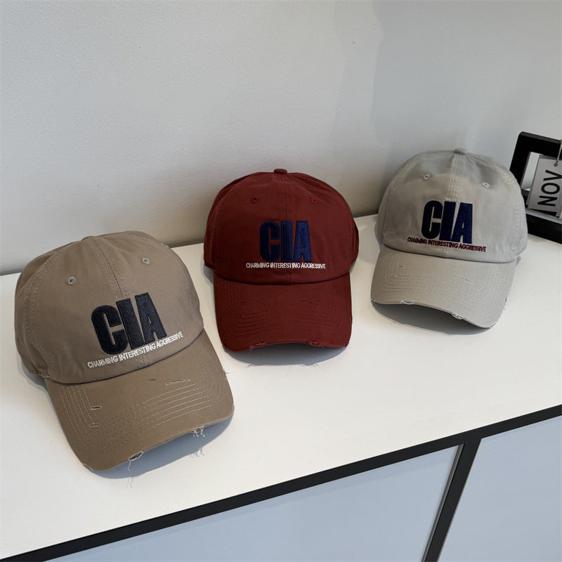 Men's Distressed Motivational Baseball Cap