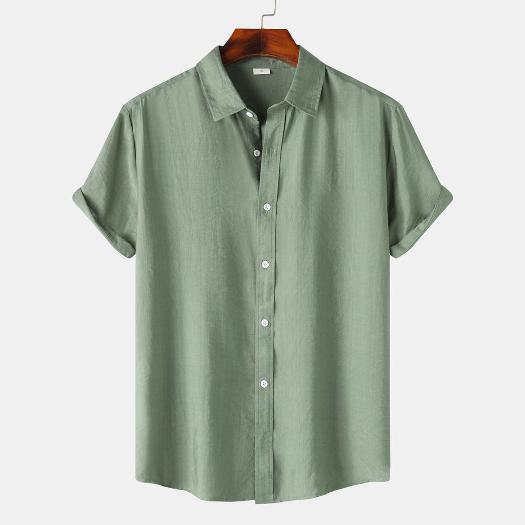 Women's Short-Sleeve Shirt in Lightweight Breathable Fabric