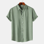 Women's Short-Sleeve Shirt in Lightweight Breathable Fabric