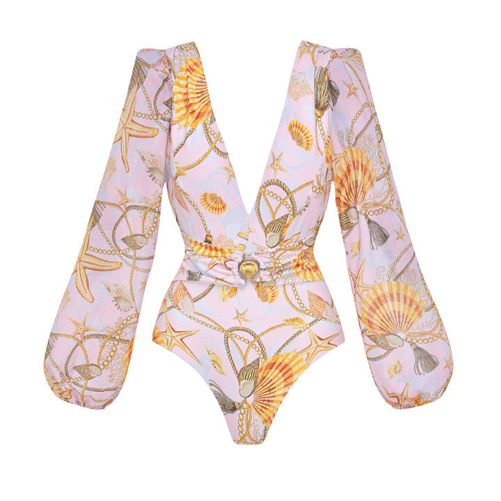 Women's Swimsuit and Maxi Skirt Set