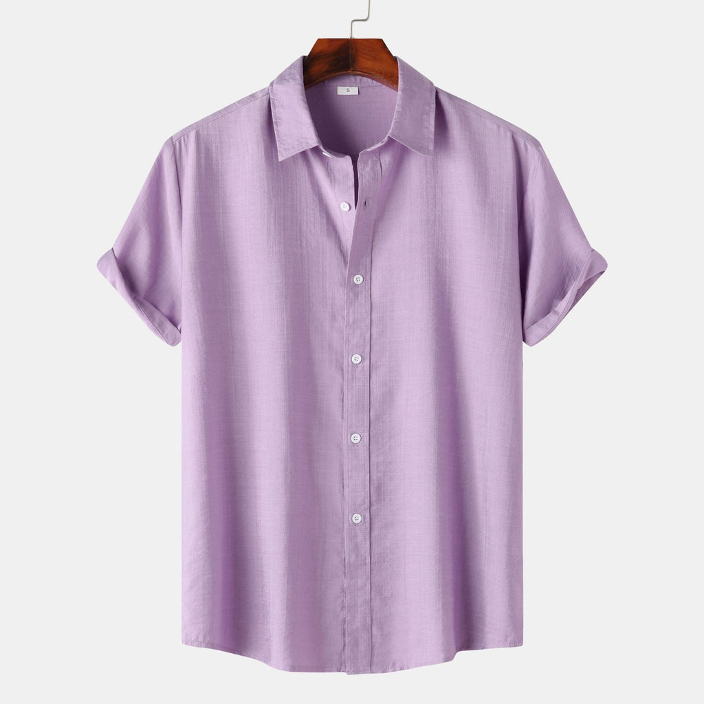 Women's Short-Sleeve Shirt in Lightweight Breathable Fabric