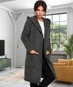 Women's Long Knit Coat