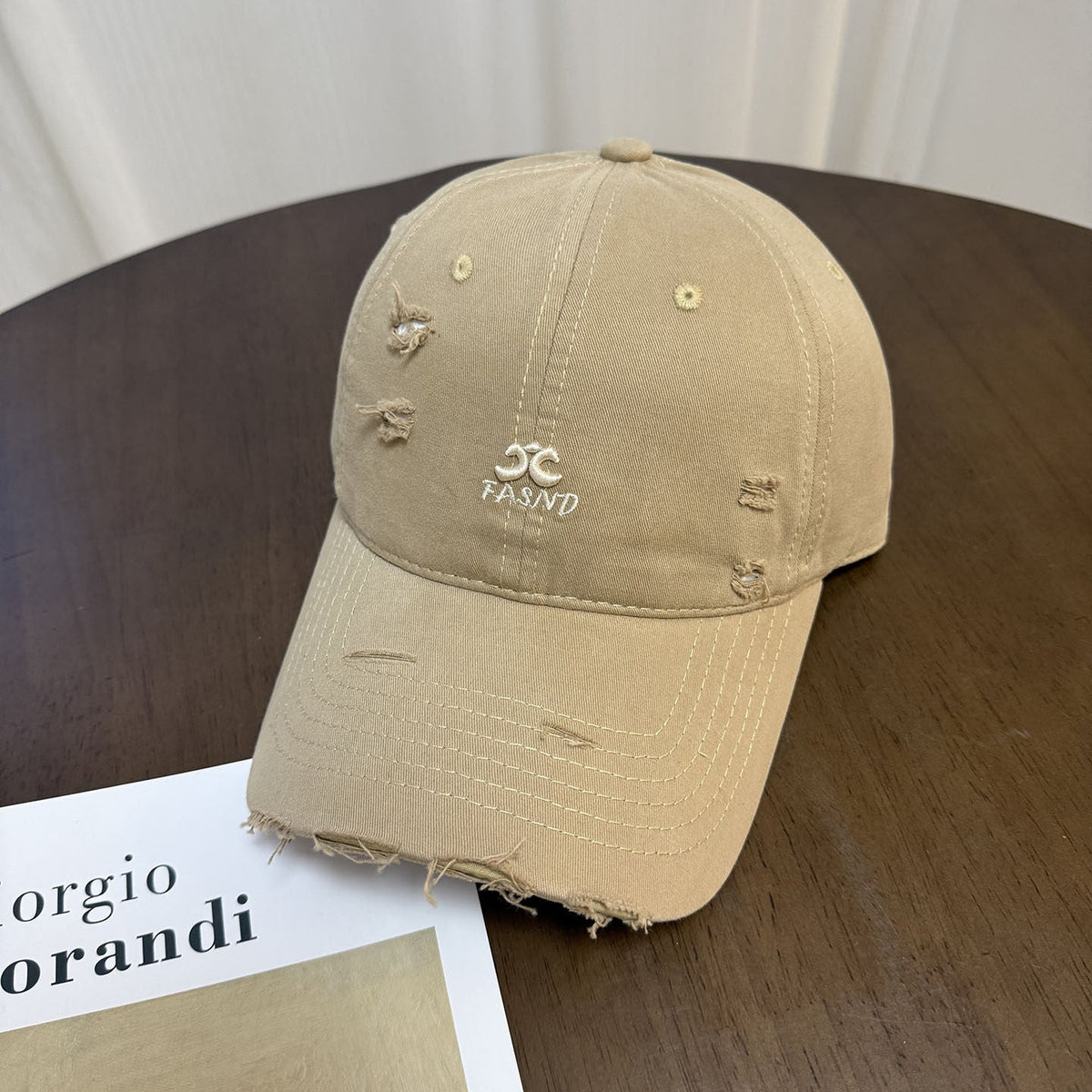 Men's Distressed Casual Baseball Cap