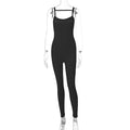 Women's Slim-Fit Long-Sleeve Jumpsuit