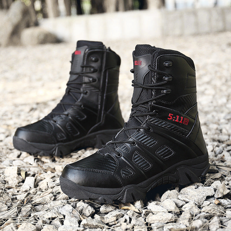 Women's All-Weather Boots with Rugged Tread Sole