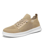 Women's Breathable Casual Sneakers with Elastic Upper and Stable Sole