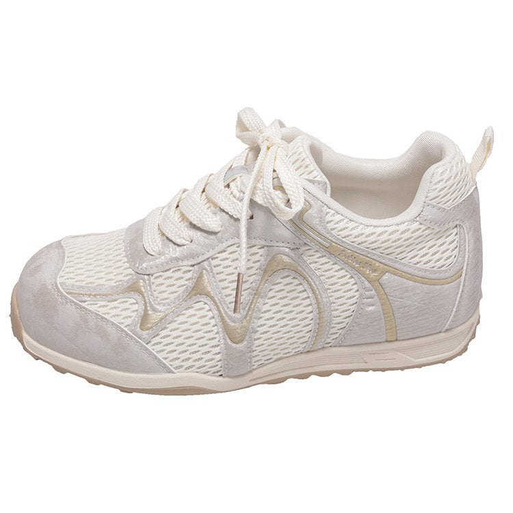 Women's Breathable Casual Sneakers with Flexible Upper