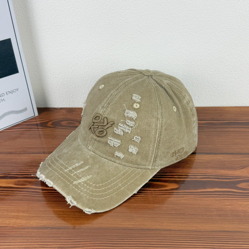 Men's Distressed Casual Baseball Cap Kalsten