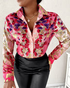 Women's Modern and Stylish Long-Sleeve Shirt
