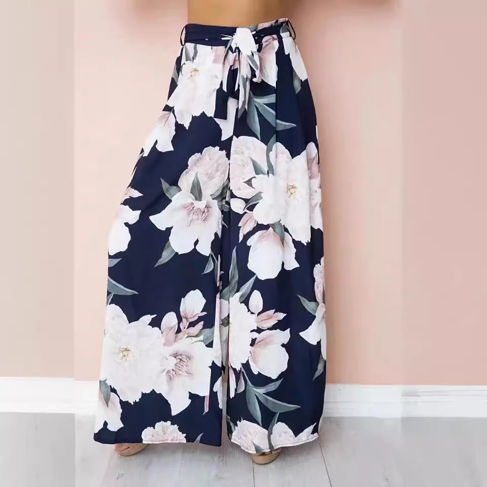 Women's Floral Print Maxi Skirt