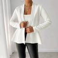 Women's Elegant Textured Blazer