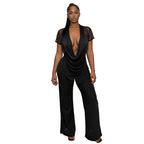 Women's Elegant Oversized Outfit in Flowy Fabric