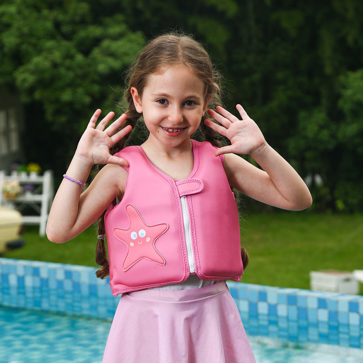 Kalsten Women's Inflatable Life Jacket with Safety Buckles