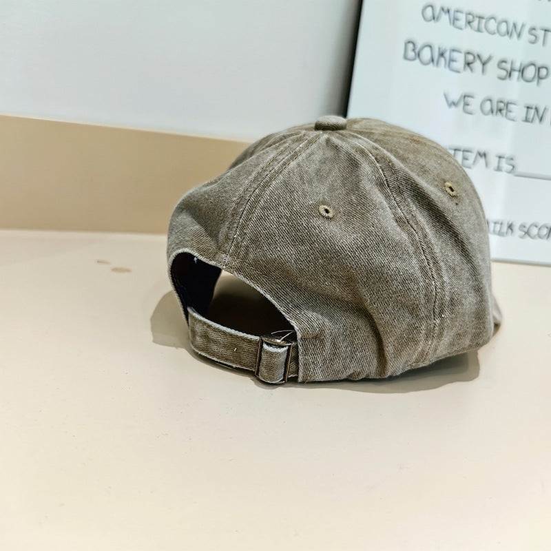 Men's Vintage-Style Cotton Cap
