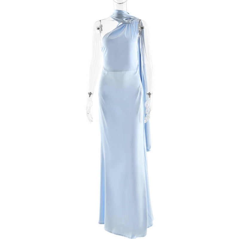 Women's Elegant Asymmetrical Evening Dress