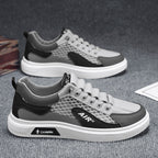 Women's Breathable Casual Sneakers with Modern Accents and Non-Slip Sole