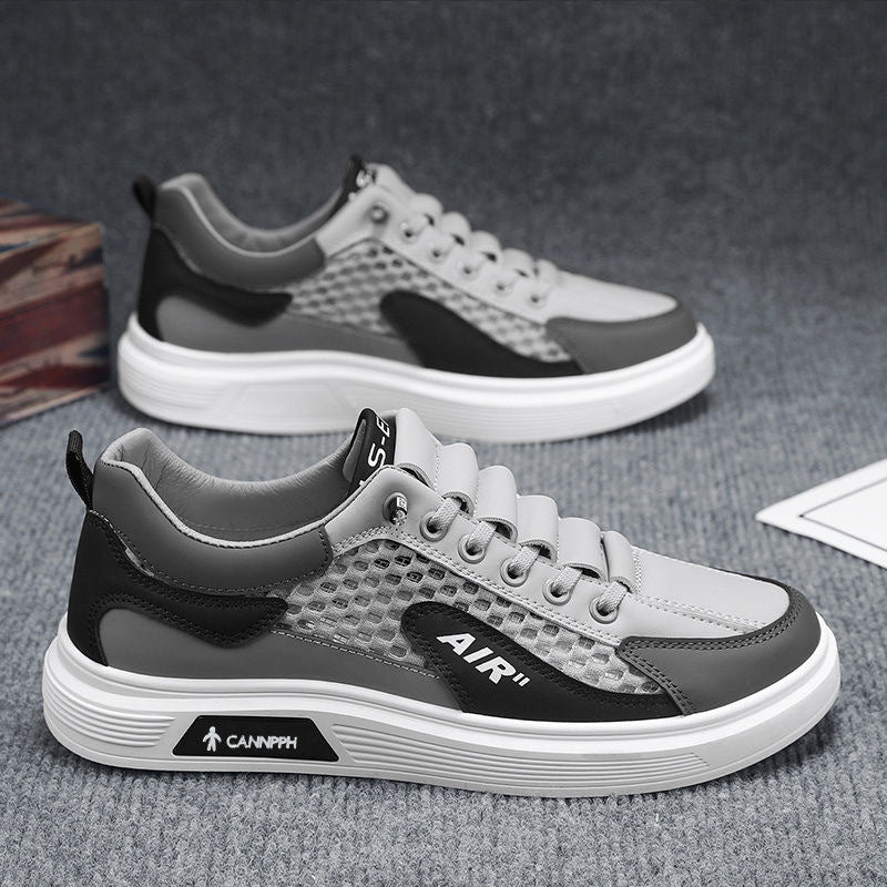 Women's Breathable Casual Sneakers with Modern Accents and Non-Slip Sole