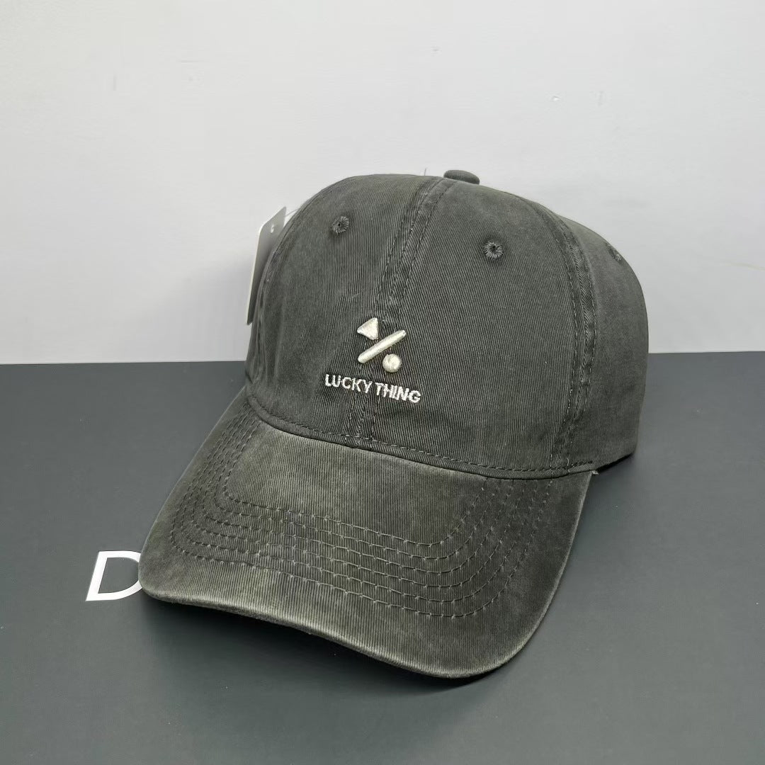 Men's Casual Unstructured Cotton Baseball Cap