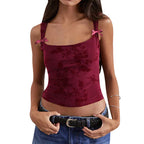 Women's Floral Crop Top