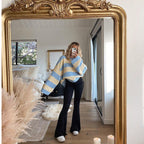 Women's High-Waisted Flared Leggings
