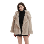 Women's Cozy Faux Fur Coat
