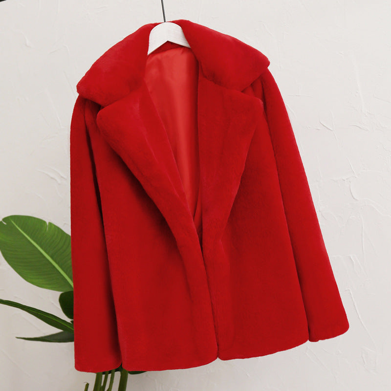 Women's Fluffy Coat