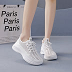 Women's Breathable Casual Sneakers with Flexible Sole