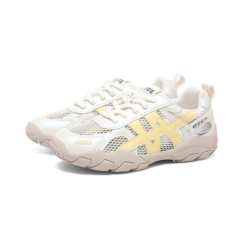 Women's Breathable Fitness Sneakers with Flexible Sole