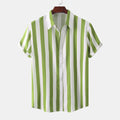 Women's Short-Sleeve Striped Shirt