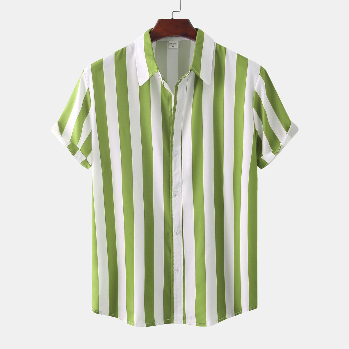 Women's Short-Sleeve Striped Shirt