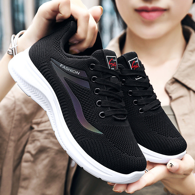 Women's Breathable Casual Sneakers with Ankle Support