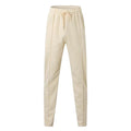 Women's Elastic Casual Pants with Waffle Texture