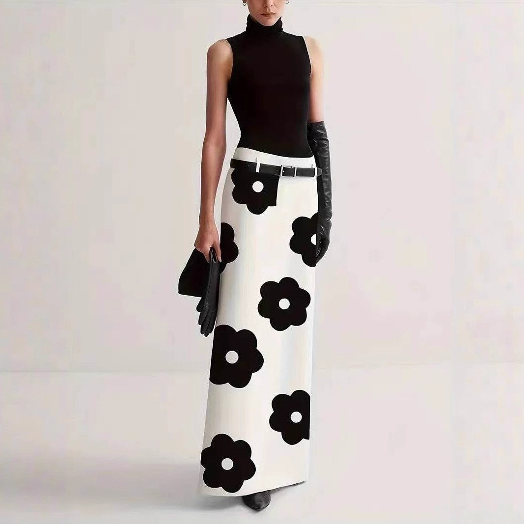 Women's Floral Maxi Skirt