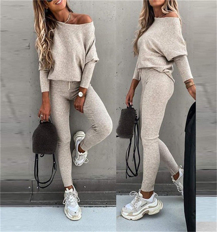 Women's Casual Knit Suit