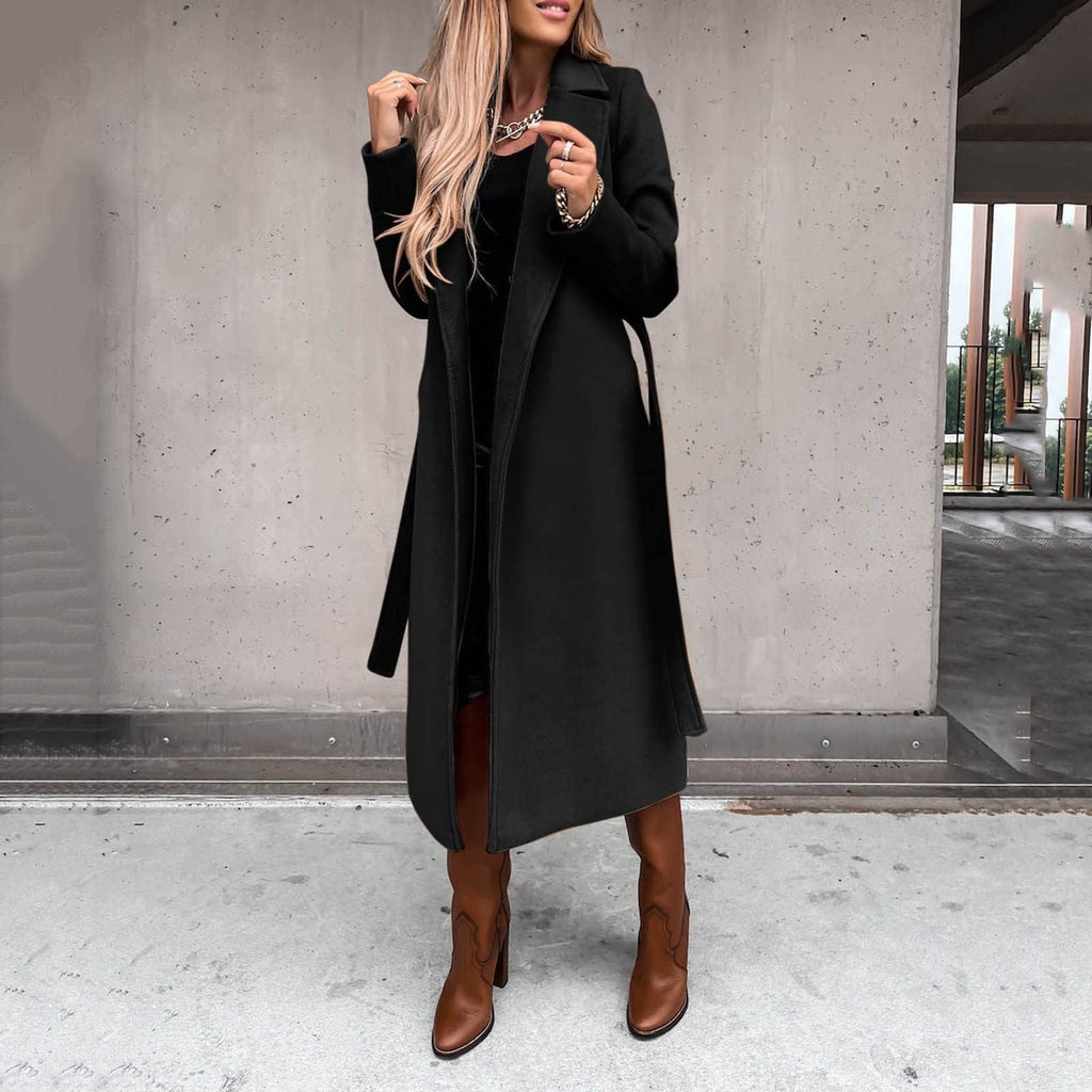 Women's Elegant and Warm Wool Coat
