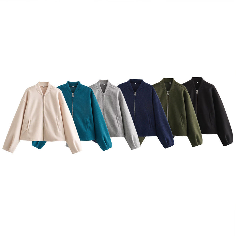 Women's Comfortable Bomber Jacket