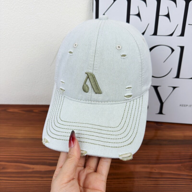 Kalsten Men's Distressed Denim Style Cap