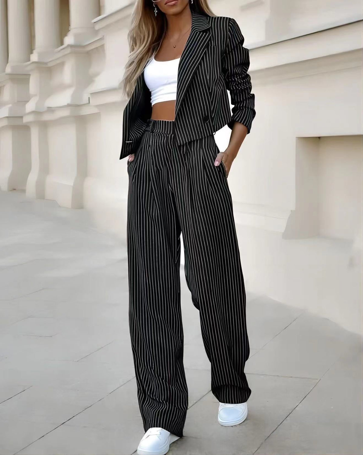 Women's Blazer and Pants Set