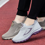 Women's Breathable Casual Sneakers with Knit Technology
