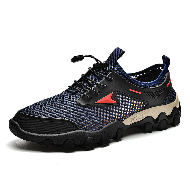 Breathable Women's Outdoor Sneakers with Quick-Drying Mesh