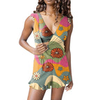 Women's Floral Leisure Overall