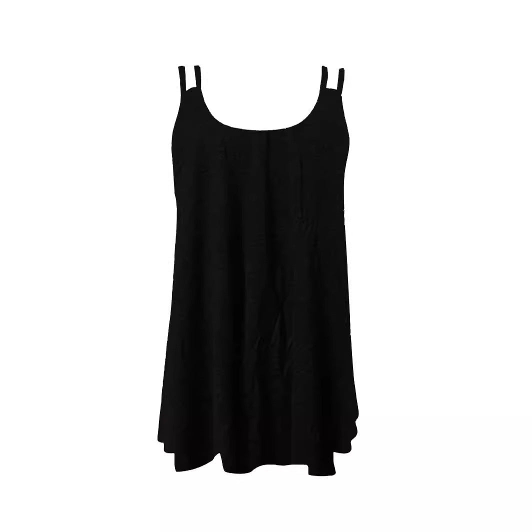 Women's Sleeveless Paisley Print Top