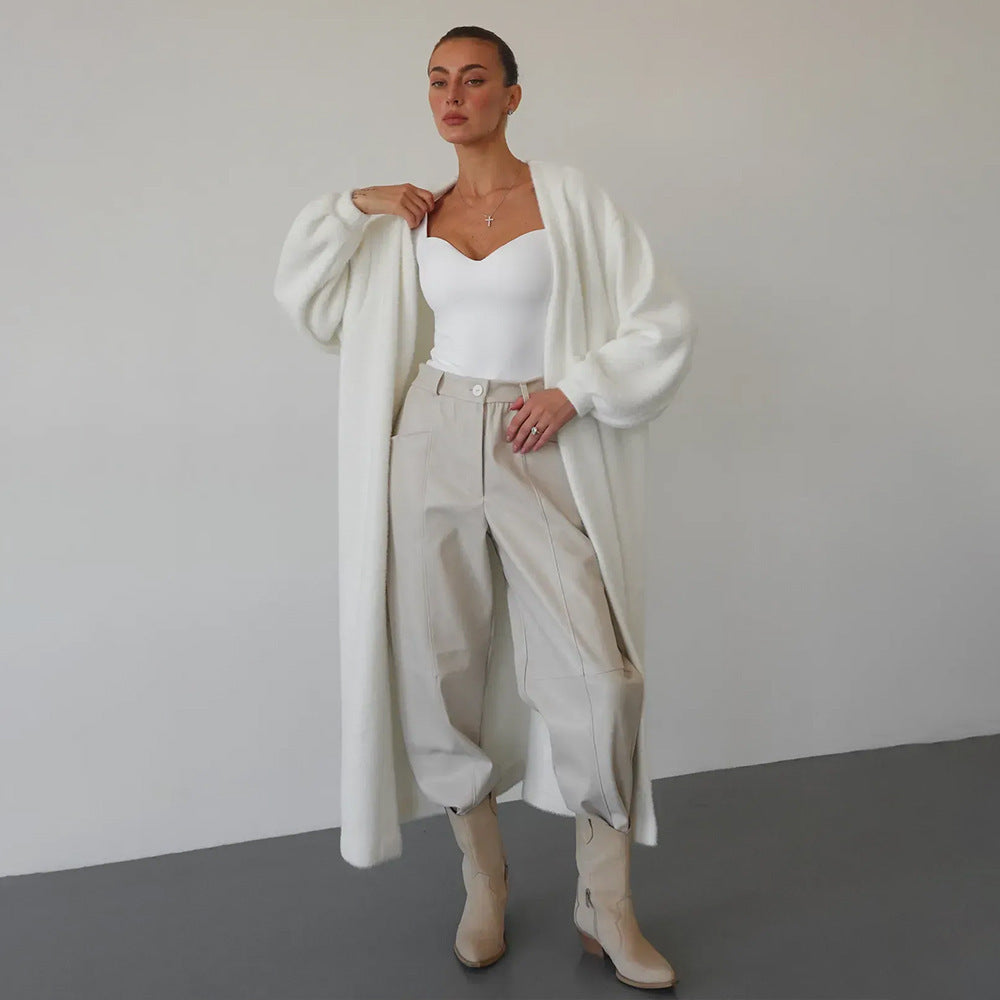 Elegant Bouclé Coat