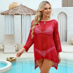 Women's Airy Mesh Beach Cover-Up