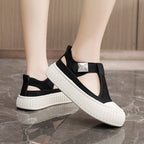 Women's Breathable Slingback Sneakers with Flexible Sole