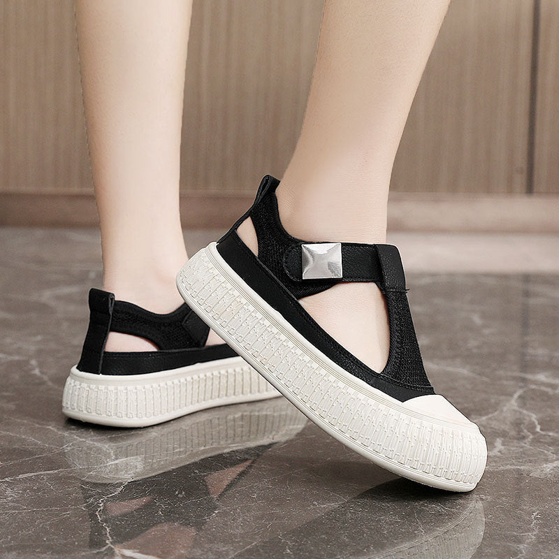 Women's Breathable Slingback Sneakers with Flexible Sole